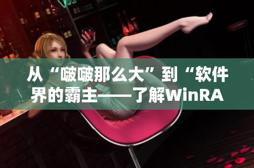 從“啵啵那么大”到“軟件界的霸主——了解WinRAR”