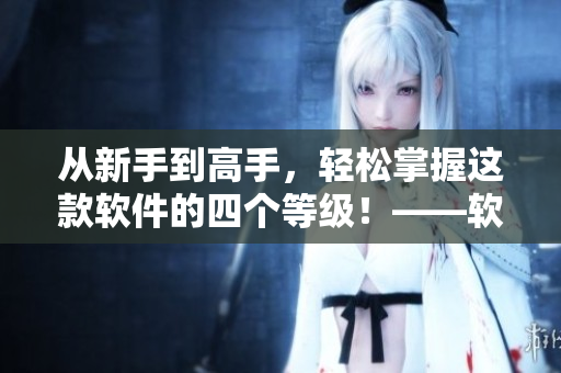 從新手到高手，輕松掌握這款軟件的四個等級！——軟件技能升級指南