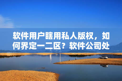 軟件用戶瞎用私人版權(quán)，如何界定一二區(qū)？軟件公司處罰方式解讀