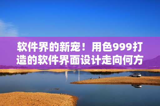 軟件界的新寵！用色999打造的軟件界面設(shè)計(jì)走向何方？！