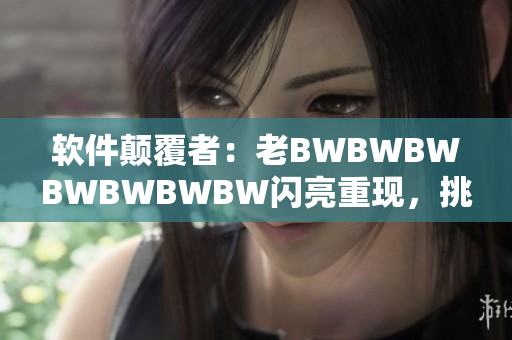 軟件顛覆者：老BWBWBWBWBWBWBW閃亮重現(xiàn)，挑戰(zhàn)行業(yè)常規(guī)！