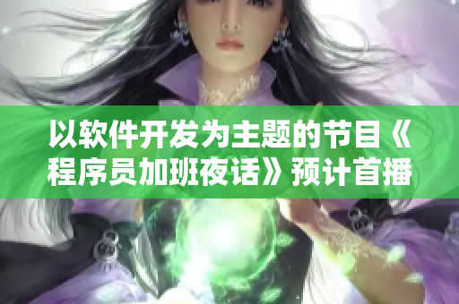 以軟件開發(fā)為主題的節(jié)目《程序員加班夜話》預計首播時間