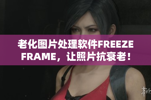 老化圖片處理軟件FREEZEFRAME，讓照片抗衰老！