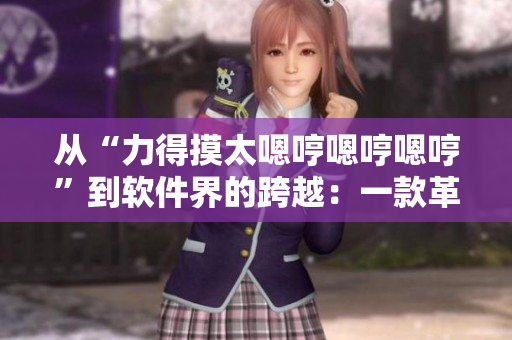 從“力得摸太嗯哼嗯哼嗯哼”到軟件界的跨越：一款革新性軟件的發(fā)展史