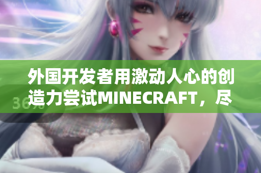 外國開發(fā)者用激動人心的創(chuàng)造力嘗試MINECRAFT，盡顯編程天賦