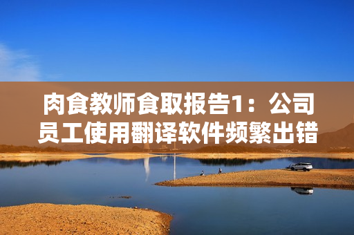 肉食教師食取報告1：公司員工使用翻譯軟件頻繁出錯原因分析與解決方案