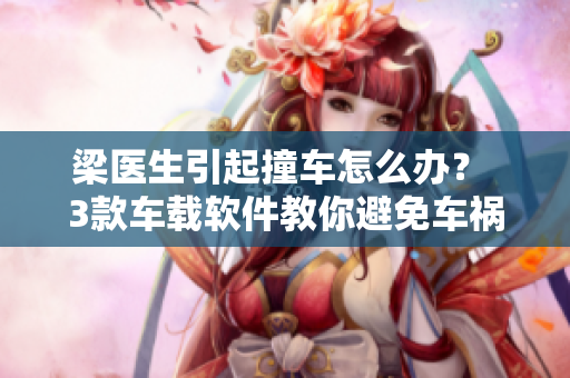 梁醫(yī)生引起撞車(chē)怎么辦？ 3款車(chē)載軟件教你避免車(chē)禍！