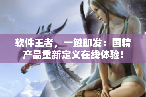軟件王者，一觸即發(fā)：國(guó)精產(chǎn)品重新定義在線體驗(yàn)！