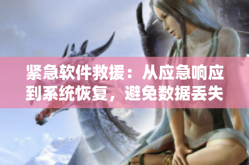 緊急軟件救援：從應(yīng)急響應(yīng)到系統(tǒng)恢復(fù)，避免數(shù)據(jù)丟失和安全風(fēng)險(xiǎn)