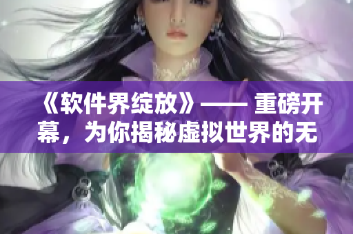 《軟件界綻放》—— 重磅開幕，為你揭秘虛擬世界的無限可能！