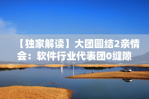 【獨家解讀】大團圓結(jié)2親情會：軟件行業(yè)代表團0縫隙，暢談未來創(chuàng)新之路！