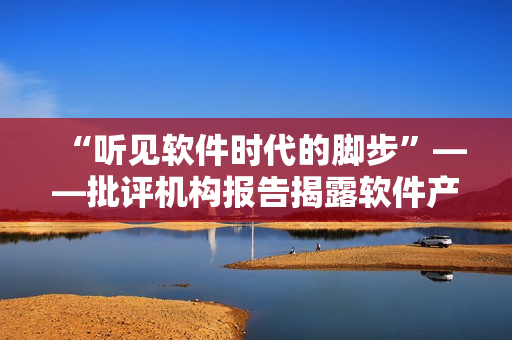 “聽(tīng)見(jiàn)軟件時(shí)代的腳步”——批評(píng)機(jī)構(gòu)報(bào)告揭露軟件產(chǎn)業(yè)市場(chǎng)盲目投資現(xiàn)狀