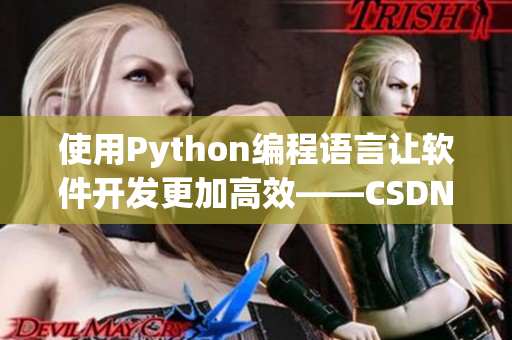 使用Python編程語(yǔ)言讓軟件開(kāi)發(fā)更加高效——CSDN探秘