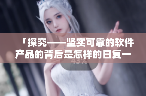 「探究——堅(jiān)實(shí)可靠的軟件產(chǎn)品的背后是怎樣的日復(fù)一日的努力」