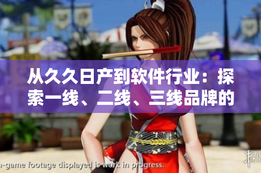 從久久日產(chǎn)到軟件行業(yè)：探索一線、二線、三線品牌的成功之道
