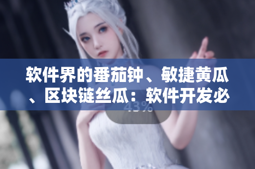 軟件界的番茄鐘、敏捷黃瓜、區(qū)塊鏈絲瓜：軟件開發(fā)必備工具大揭秘