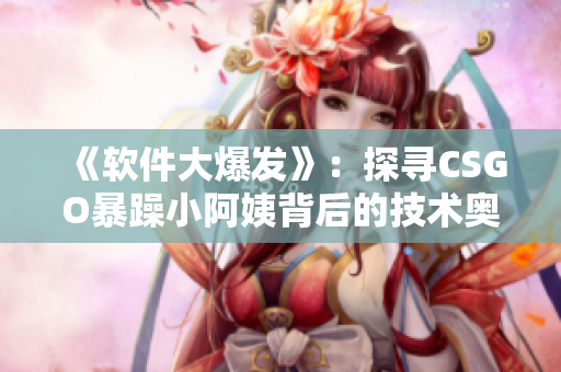《軟件大爆發(fā)》：探尋CSGO暴躁小阿姨背后的技術(shù)奧秘