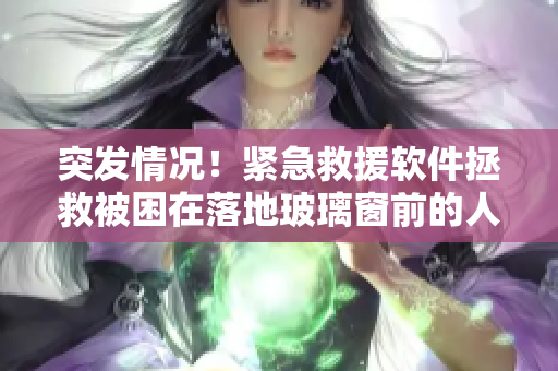 突發(fā)情況！緊急救援軟件拯救被困在落地玻璃窗前的人群