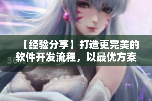 【經(jīng)驗分享】打造更完美的軟件開發(fā)流程，以最優(yōu)方案達成項目目標！