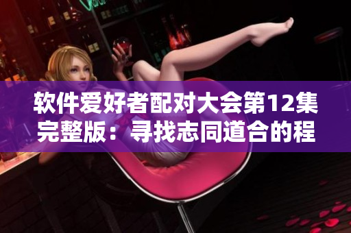 軟件愛(ài)好者配對(duì)大會(huì)第12集完整版：尋找志同道合的程序員情緣