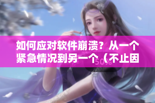如何應(yīng)對(duì)軟件崩潰？從一個(gè)緊急情況到另一個(gè)（不止因?yàn)樯蓿┑闹改稀? title=