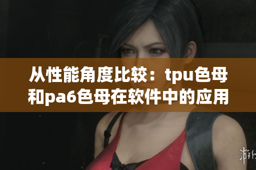 從性能角度比較：tpu色母和pa6色母在軟件中的應(yīng)用差異分析