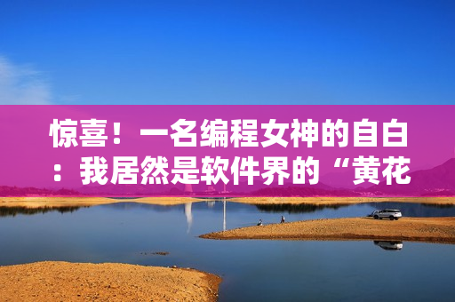 驚喜！一名編程女神的自白：我居然是軟件界的“黃花大閨女”