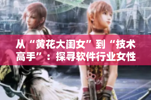 從“黃花大閨女”到“技術(shù)高手”：探尋軟件行業(yè)女性的成長路徑