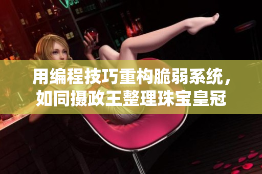 用編程技巧重構(gòu)脆弱系統(tǒng)，如同攝政王整理珠寶皇冠