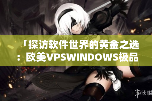「探訪軟件世界的黃金之選：歐美VPSWINDOWS極品測(cè)評(píng)」