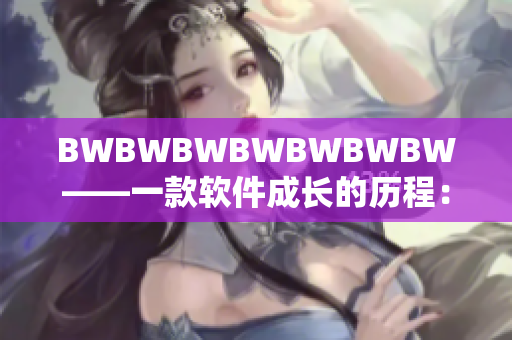 BWBWBWBWBWBWBW——一款軟件成長的歷程：從小眾到爆紅