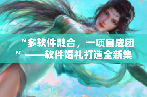 “多軟件融合，一項(xiàng)目成團(tuán)”——軟件婚禮打造全新集成化體驗(yàn)