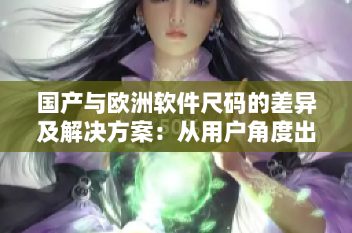 國(guó)產(chǎn)與歐洲軟件尺碼的差異及解決方案：從用戶角度出發(fā)