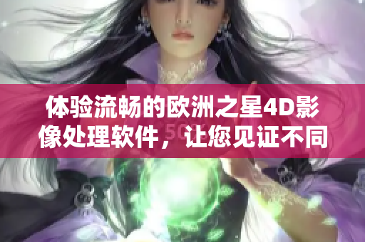 體驗(yàn)流暢的歐洲之星4D影像處理軟件，讓您見(jiàn)證不同的視覺(jué)盛宴