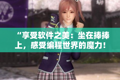 “享受軟件之美：坐在捧捧上，感受編程世界的魔力！”