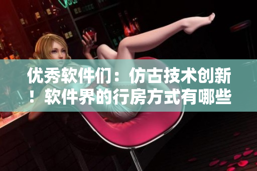 優(yōu)秀軟件們：仿古技術(shù)創(chuàng)新！軟件界的行房方式有哪些？