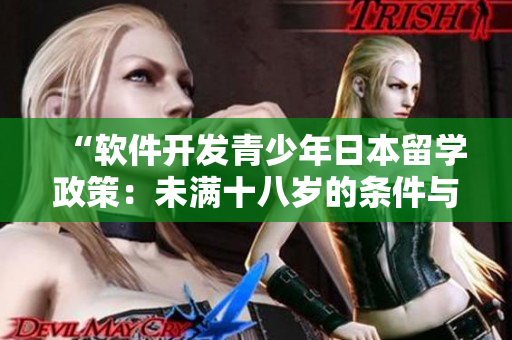 “軟件開(kāi)發(fā)青少年日本留學(xué)政策：未滿十八歲的條件與機(jī)會(huì)”