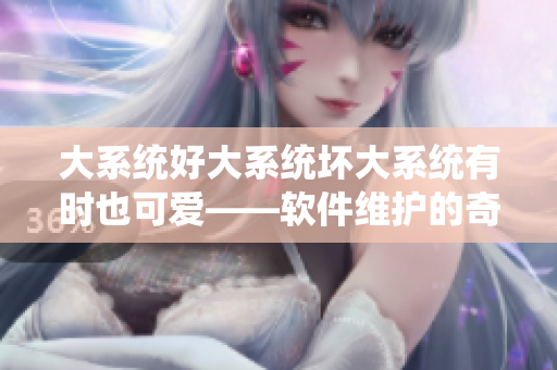 大系統(tǒng)好大系統(tǒng)壞大系統(tǒng)有時(shí)也可愛(ài)——軟件維護(hù)的奇妙之處
