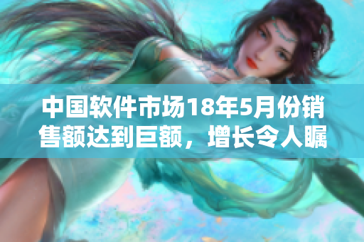 中國(guó)軟件市場(chǎng)18年5月份銷售額達(dá)到巨額，增長(zhǎng)令人矚目！