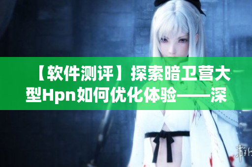 【軟件測評(píng)】探索暗衛(wèi)營大型Hpn如何優(yōu)化體驗(yàn)——深度體驗(yàn)與詳細(xì)分析