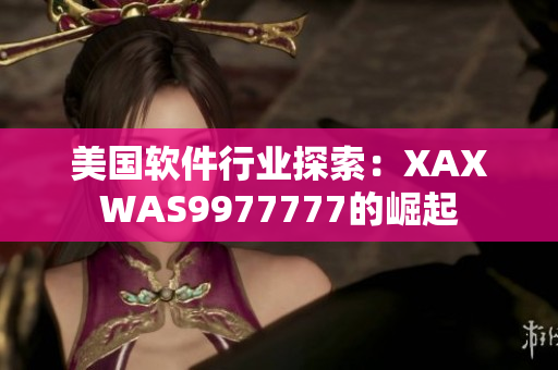 美國軟件行業(yè)探索：XAXWAS9977777的崛起