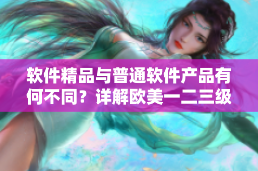 軟件精品與普通軟件產(chǎn)品有何不同？詳解歐美一二三級軟件品質(zhì)區(qū)別