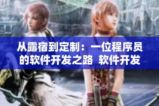 從露宿到定制：一位程序員的軟件開發(fā)之路  軟件開發(fā)者的經(jīng)驗分享