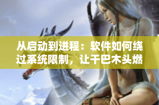 從啟動(dòng)到進(jìn)程：軟件如何繞過系統(tǒng)限制，讓干巴木頭燃成烈火？！