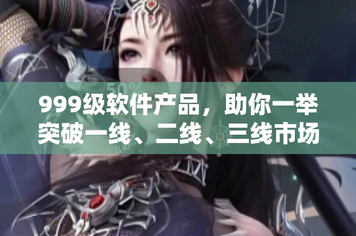 999級軟件產(chǎn)品，助你一舉突破一線、二線、三線市場