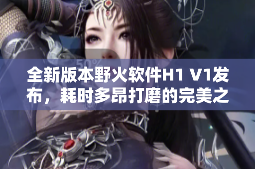 全新版本野火軟件H1 V1發(fā)布，耗時多昂打磨的完美之作