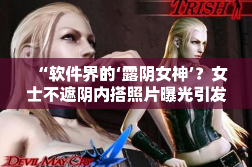 “軟件界的‘露陰女神’？女士不遮陰內(nèi)搭照片曝光引發(fā)熱議”