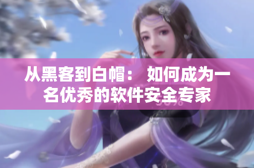 從黑客到白帽： 如何成為一名優(yōu)秀的軟件安全專家