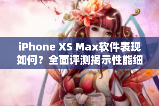 iPhone XS Max軟件表現(xiàn)如何？全面評測揭示性能細節(jié)