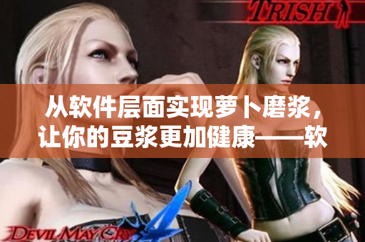 從軟件層面實現(xiàn)蘿卜磨漿，讓你的豆?jié){更加健康——軟件化解決方案